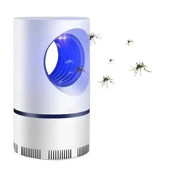 Lámpara de diseño moderno para ahuyentar mosquitos, protege tu hogar eficazmente.