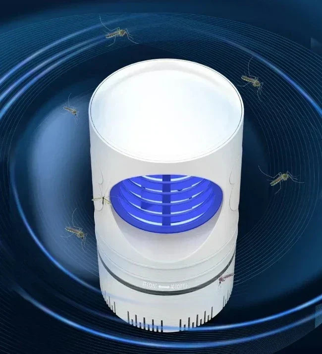 Dispositivo eléctrico ahuyentador de mosquitos, diseño minimalista para cualquier hogar.