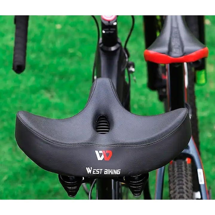 Confort ergonómico para tu bicicleta: sillín transpirable para disfrutar cada paseo al máximo.