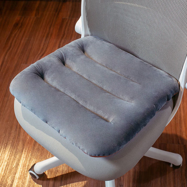 Soporte lumbar cómodo, cojín de espuma viscoelástica, ideal para asiento de coche y oficina.
