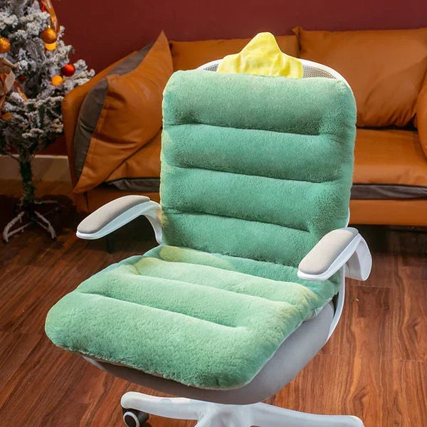 Cojín ergonómico para una postura correcta, ideal para silla de oficina y asiento de coche.