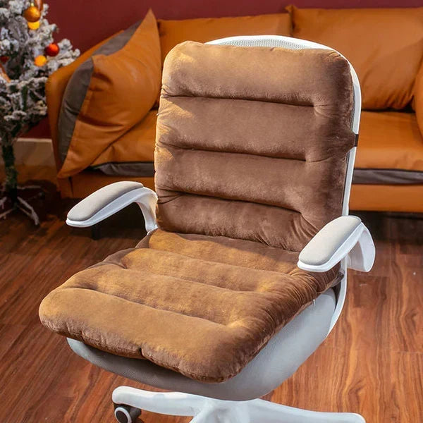 Accesorios hogar: cojín ergonómico para alivio de espalda, mejora tu confort.