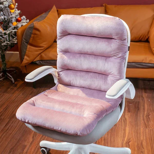 Cojín lumbar ergonómico para asiento de coche, reduce la presión y mejora el confort.