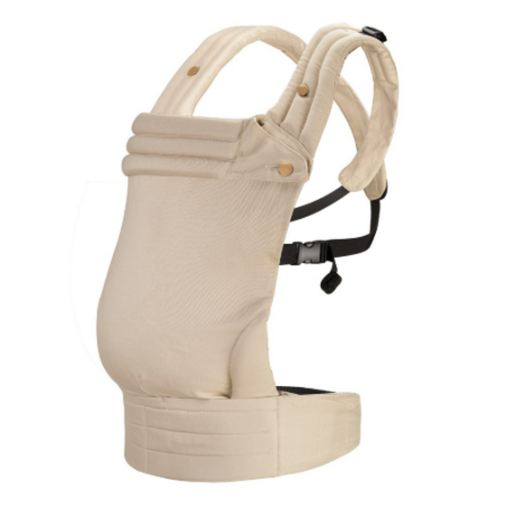Portabebés ergonómico que facilita la maternidad y paternidad activa, cómodo y seguro para padres y bebés.