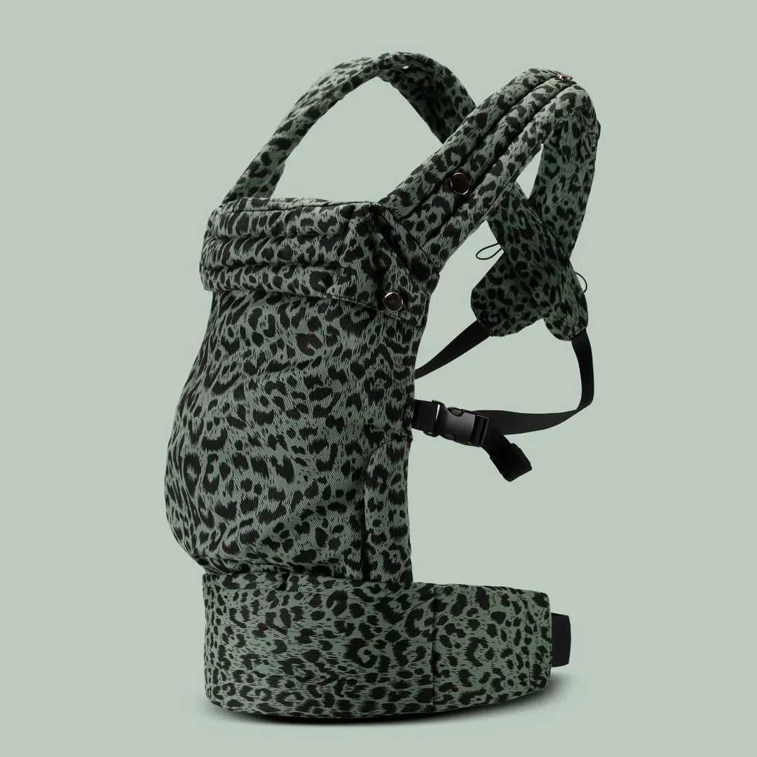 Portabebés ergonómico ajustable de algodón para bebés y padres activos. Cómodo y seguro para pasear.