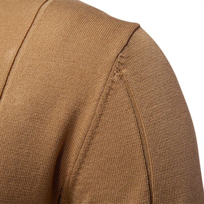 Polo elegante de punto, transpirable para hombre. Manga corta, ideal para un estilo casual chic.
