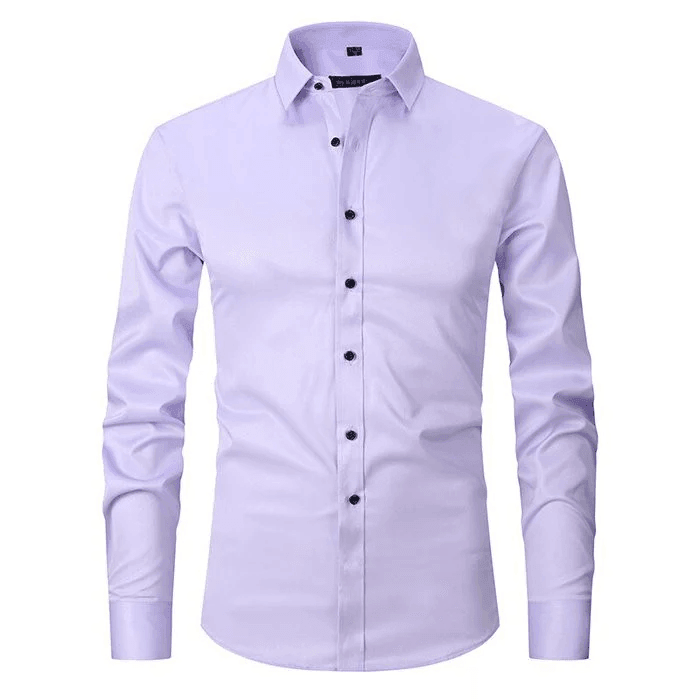 Camisa hombre sin arrugas, fácil de cuidar, elástica y cómoda, ideal para un estilo de vida activo.