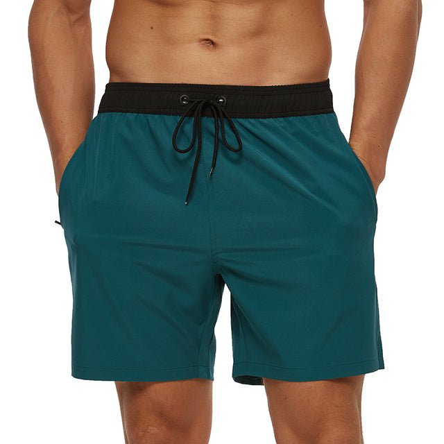 Pantalón corto deportivo de hombre moderno, cómodo y ajustable, perfecto para el verano y actividades sport.