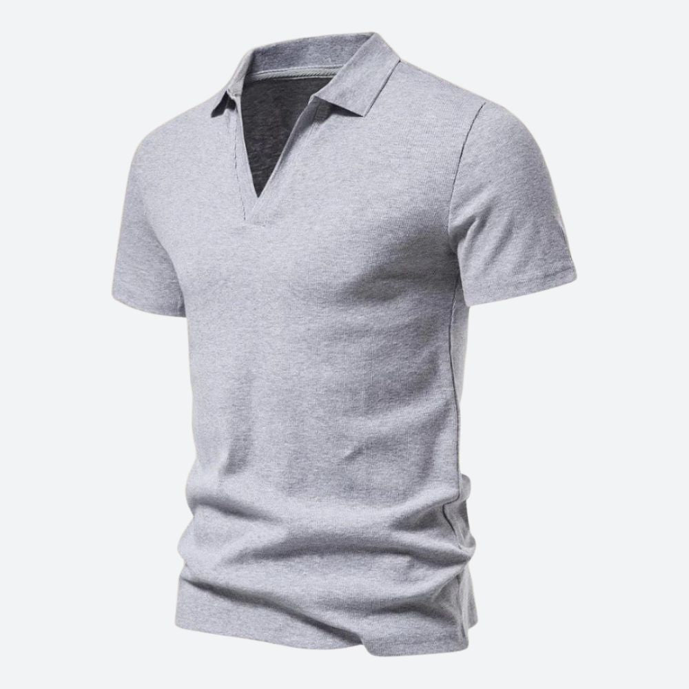 Polo de verano para hombre, estilo casual y premium. Camiseta de manga corta ideal para uso diario y ocasiones informales.
