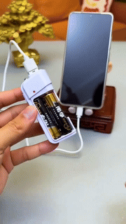 Batería externa USB universal para móvil, compatible con varios modelos de smartphone. Siempre listo.