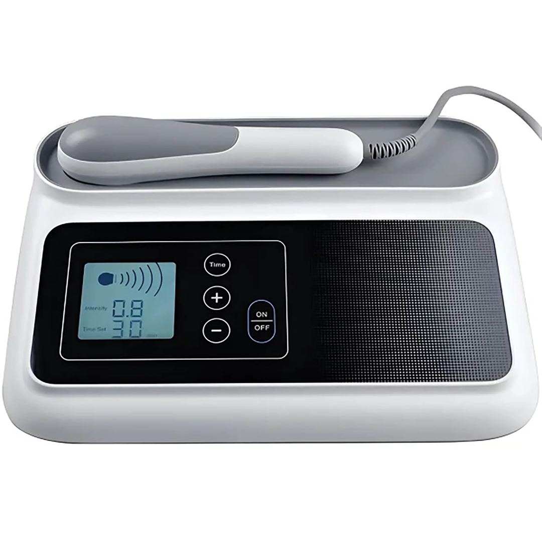 AeroPulse: Ultrasonido portátil para alivio rápido de dolor muscular, tendinitis y recuperación de lesiones.