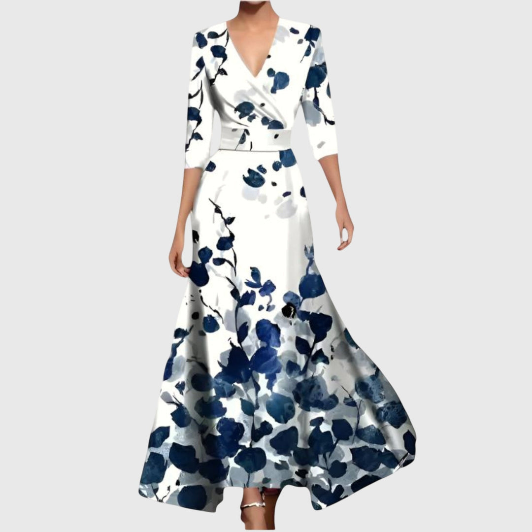 Vestido de moda para mujer, diseño versátil en colores sólidos. Prenda elegante y cómoda.