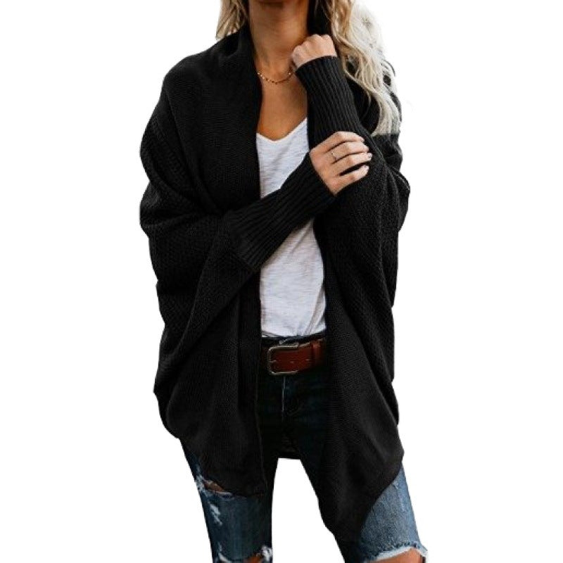 Cardigan de punto grueso Alice, oversize para mujer, perfecto para abrigar con elegancia en otoño-invierno.