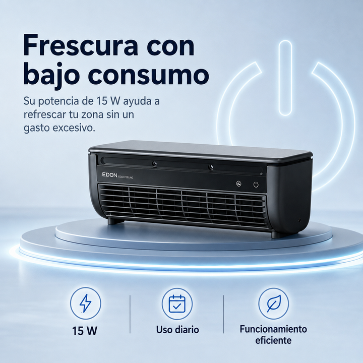 Ventilador nebulizador personal USB compacto de pared, perfecto para el verano.
