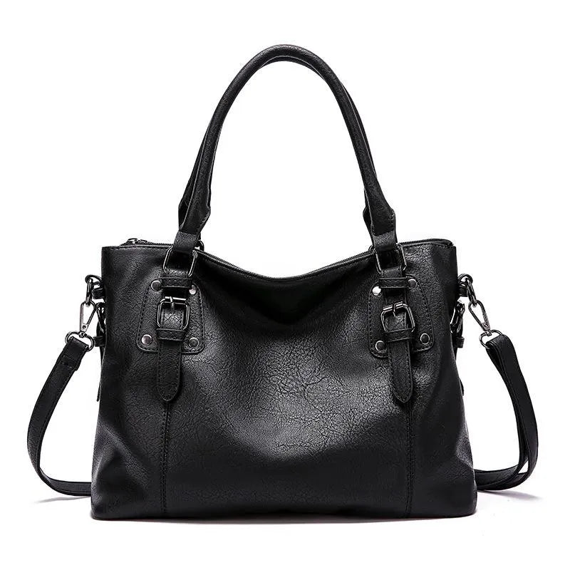 Bolso de mano Azuria para mujer, convertible en bandolera, elegancia versátil de polipiel para tu estilo.
