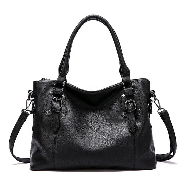 Bolso de mano Azuria para mujer, convertible en bandolera, elegancia versátil de polipiel para tu estilo.