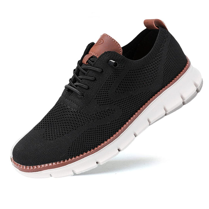 Zapatillas hombre cómodas con soporte de arco avanzado, ideales para salud de pies y caminar diariamente.