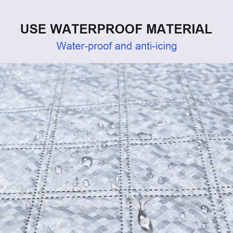 Cubierta protectora antinieve y antihielo magnética para parabrisas de auto. Ideal para el invierno.