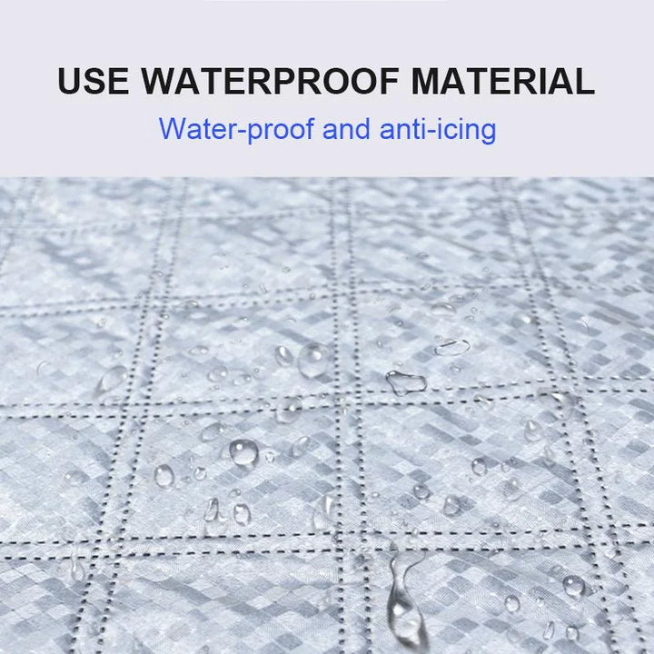 Cubierta protectora antinieve y antihielo magnética para parabrisas de auto. Ideal para el invierno.