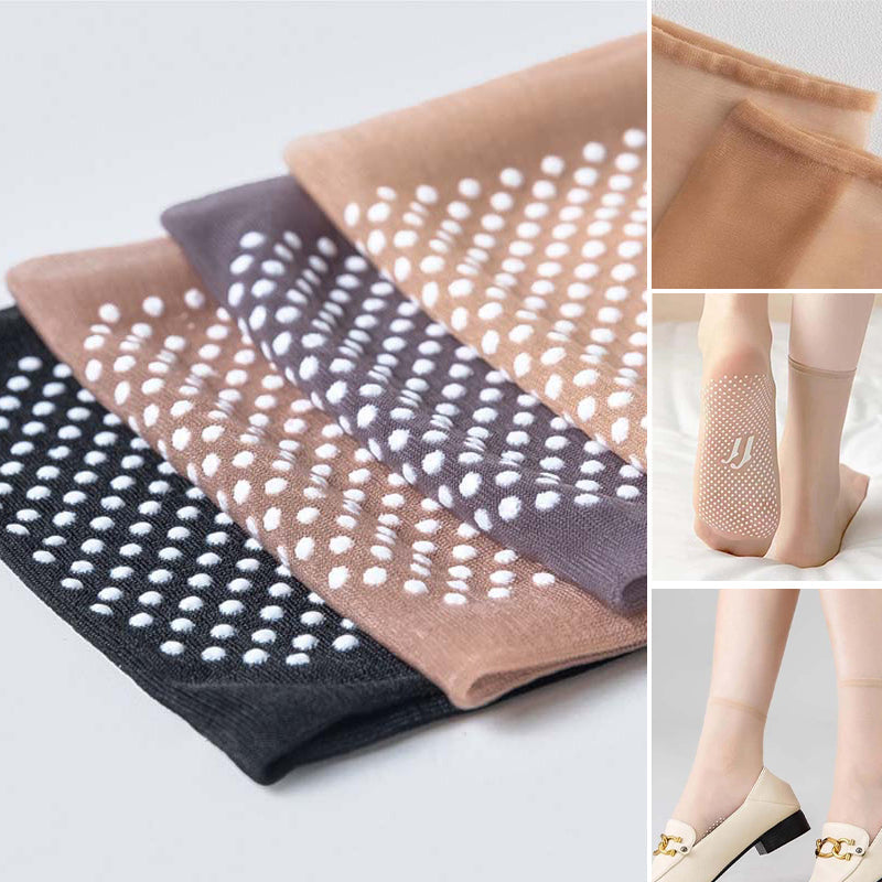 Calcetines invisibles y antideslizantes para mujer, perfectos para looks veraniegos y comodidad.