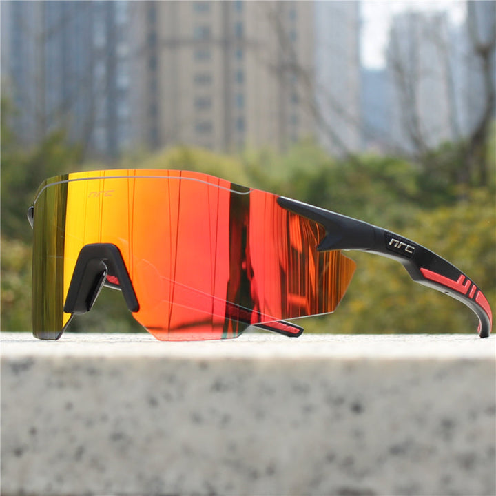 Gafas de sol deportivas polarizadas para hombre, protección UV. Ideales para ciclismo y correr.