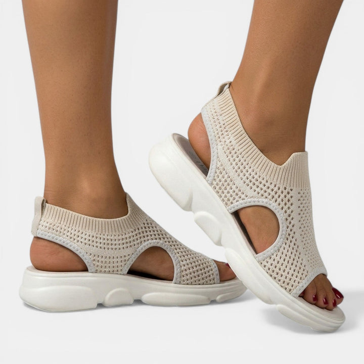 Sandalias ortopédicas de mujer transpirables. Confort y soporte para pies. Perfectas para el verano.