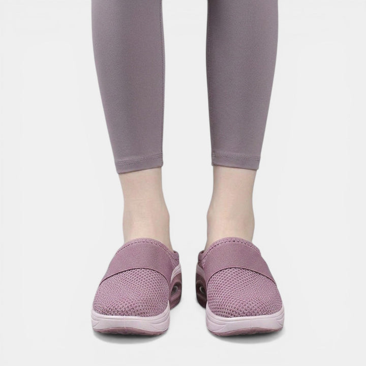 Calzado de verano para mujer. Sandalias ortopédicas ligeras con amortiguación superior para máxima comodidad.