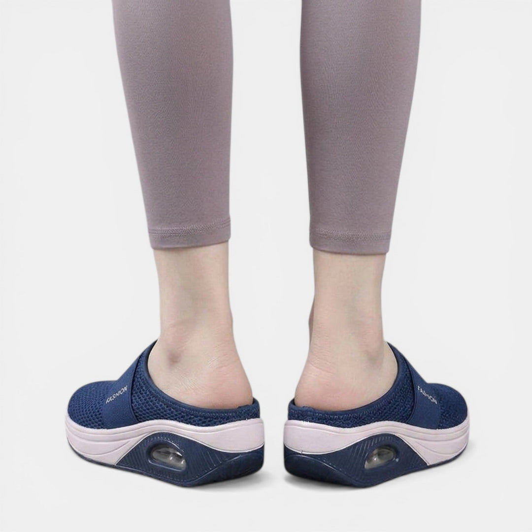 Sandalias ortopédicas de verano para mujer. Calzado cómodo, ligero y fresco que ofrece soporte en cada paso.