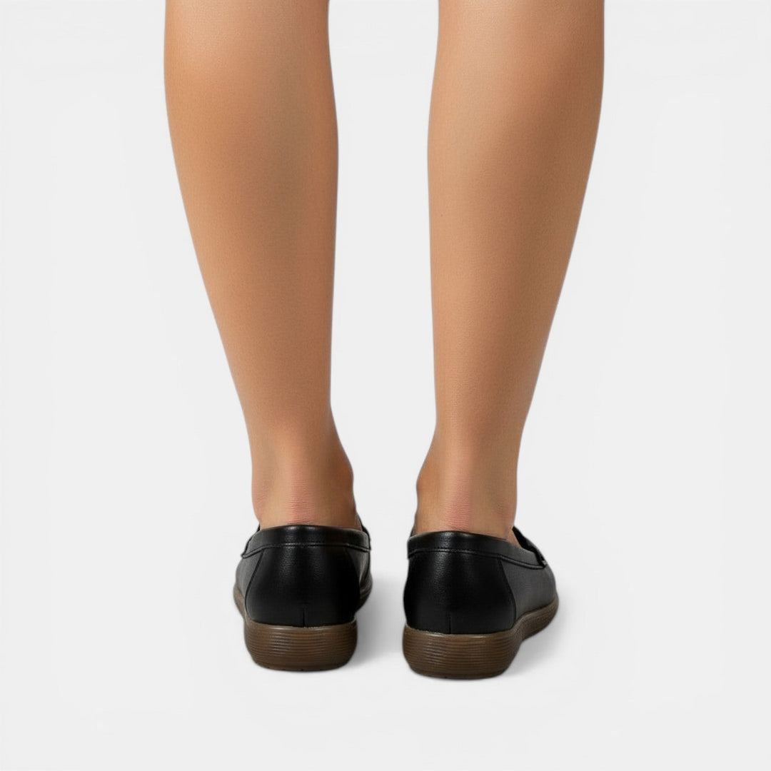 Mocasines de mujer elegantes, ortopédicos y con soporte plantar, perfectos para el día a día.