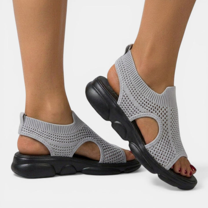 Sandalias transpirables de mujer para verano. Ortopédicas, confortables y antideslizantes, ideales para el calor.