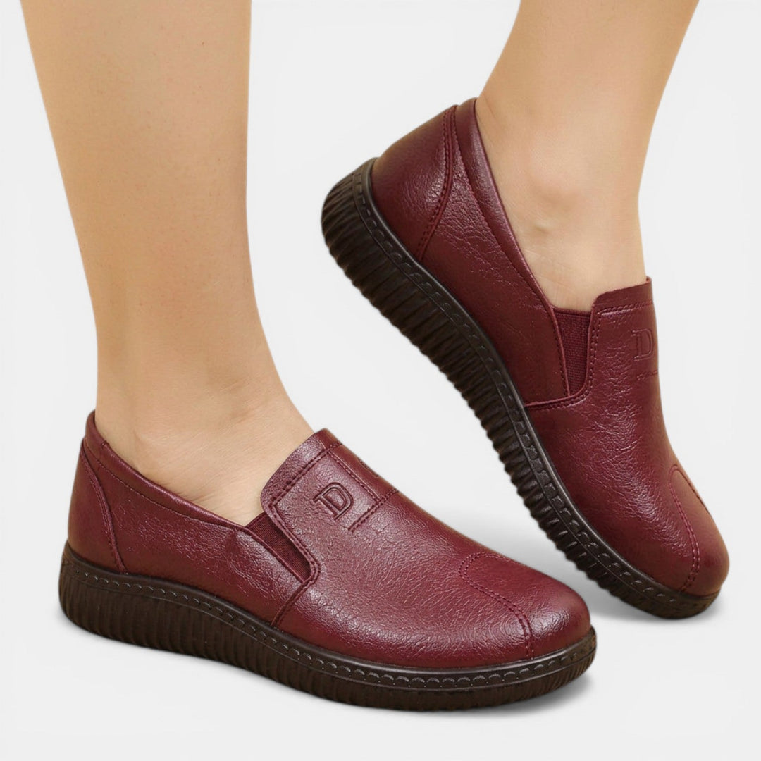 Zapatos saludables y cómodos para mujer, diseño ortopédico para el bienestar diario. Perfectos para caminar.