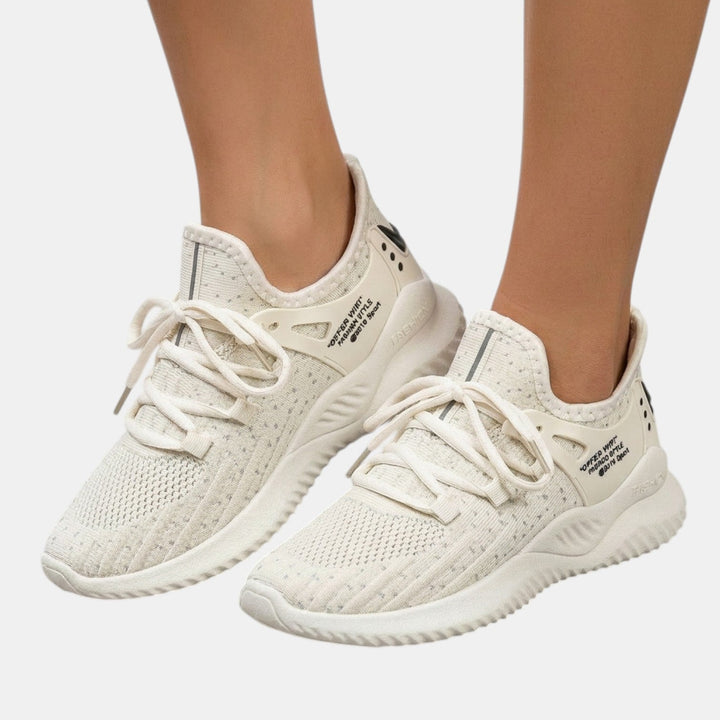 Zapatillas ortopédicas casuales para mujer, soporte ergonómico y confort diario, ideal para moda femenina.