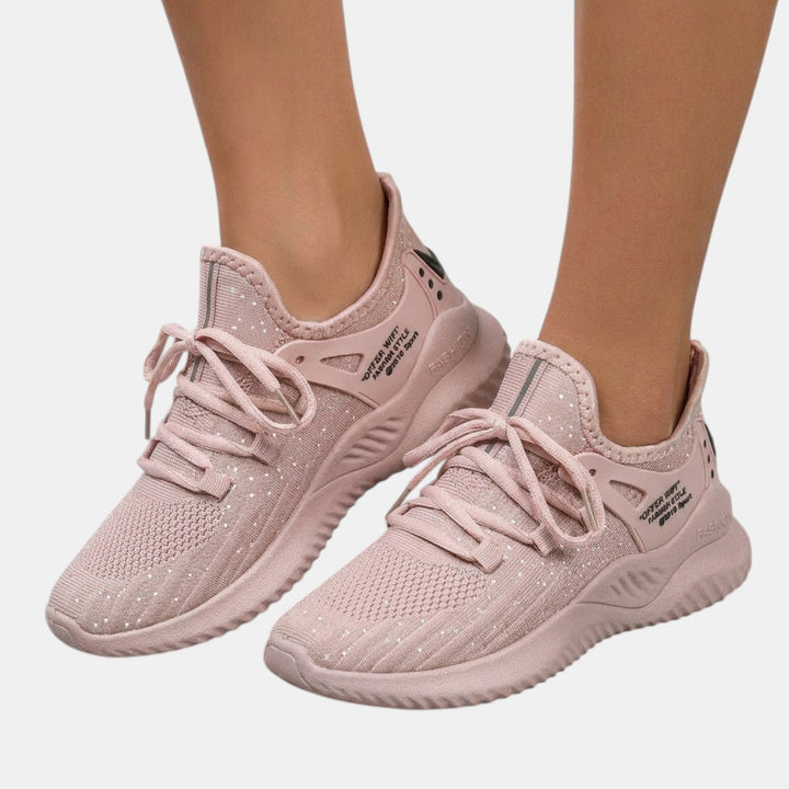 Suela de zapatillas ortopédicas para mujer, con soporte ergonómico avanzado para confort diario.