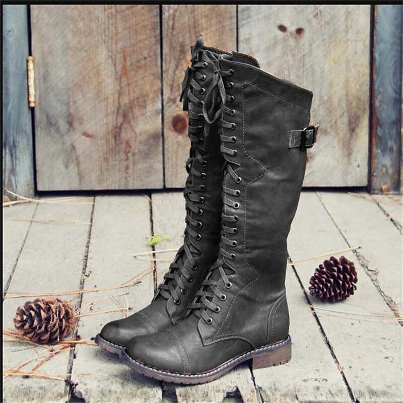 Botines mujer Friederike elegantes con hebilla lateral, ideales para estilo y confort diario. Calzado femenino moda invierno.