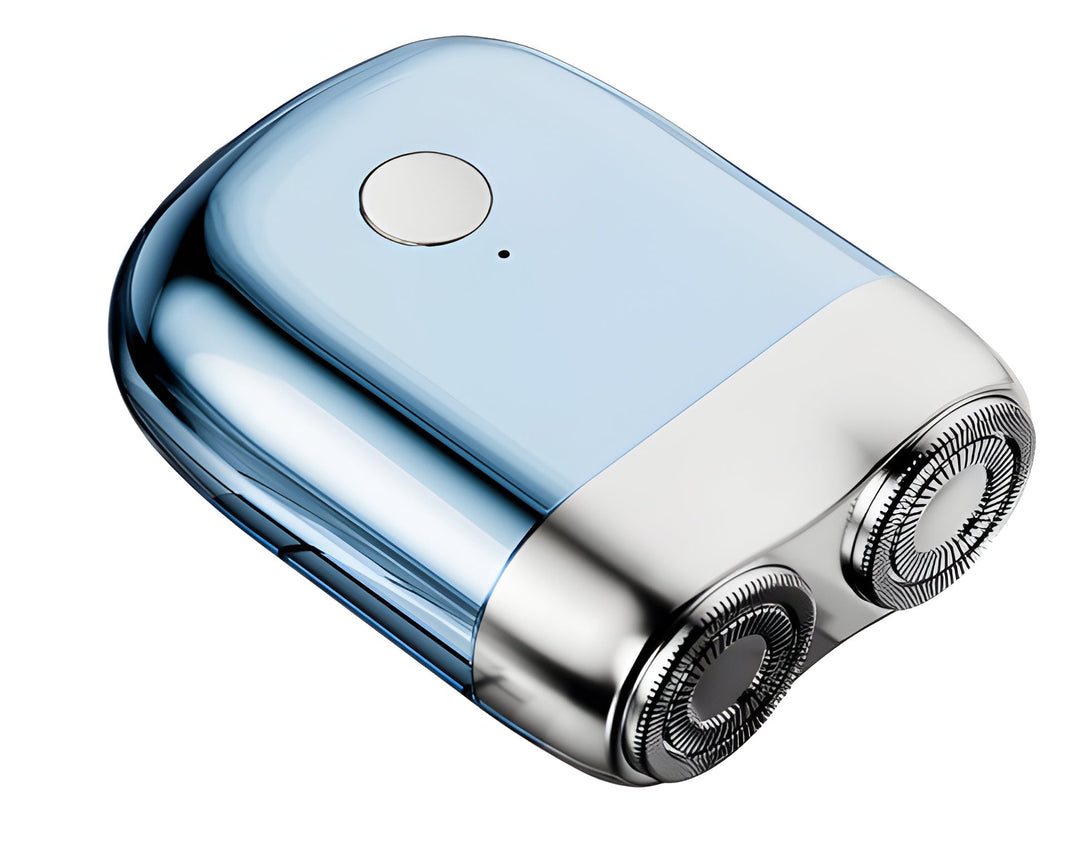 Mini afeitadora eléctrica magnética para hombres, ideal para un afeitado preciso y cuidado personal.