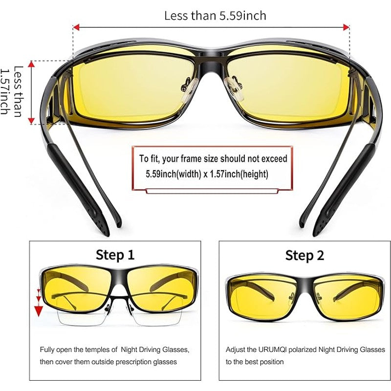 Sobre gafas de conducción nocturna para mujer, protección anti deslumbramiento y mejora de visión con tus gafas.