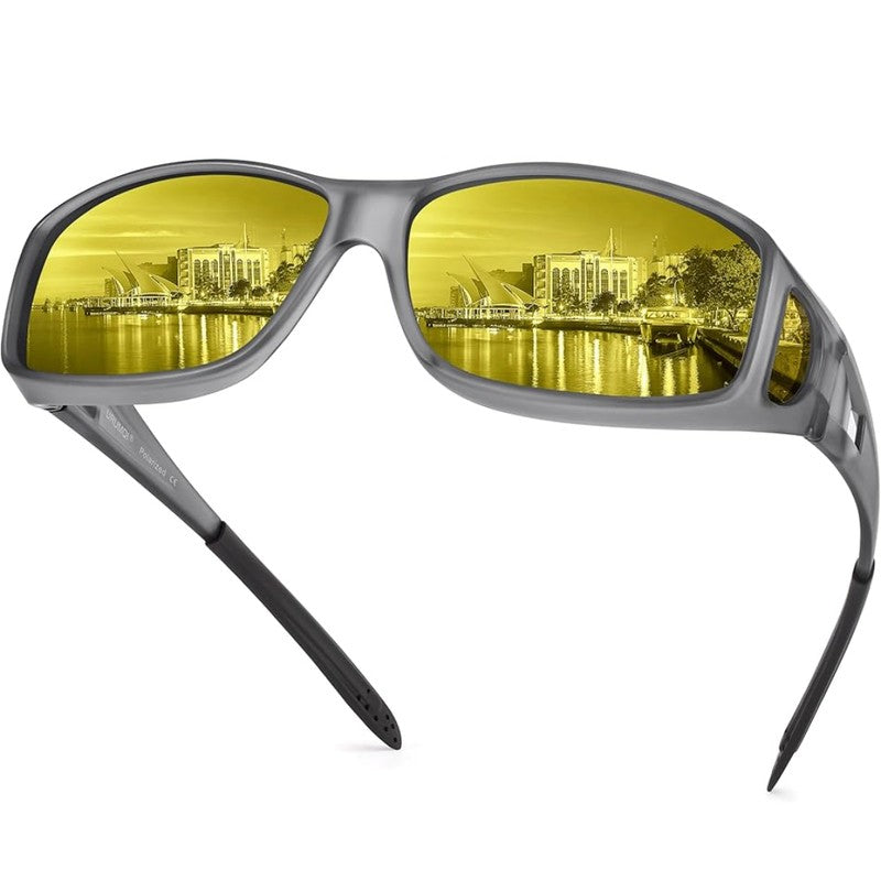 Reduce la fatiga visual con gafas de conducción nocturna para mujer. Visión clara, anti deslumbramiento y seguridad vial.