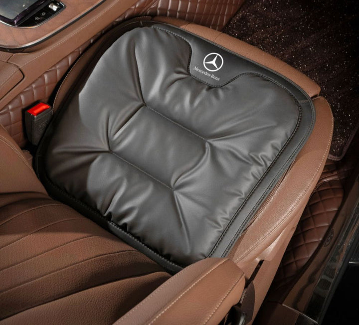 Cojín lumbar ergonómico para coche, soporte espalda y alivio de dolor. Ideal para viajes.