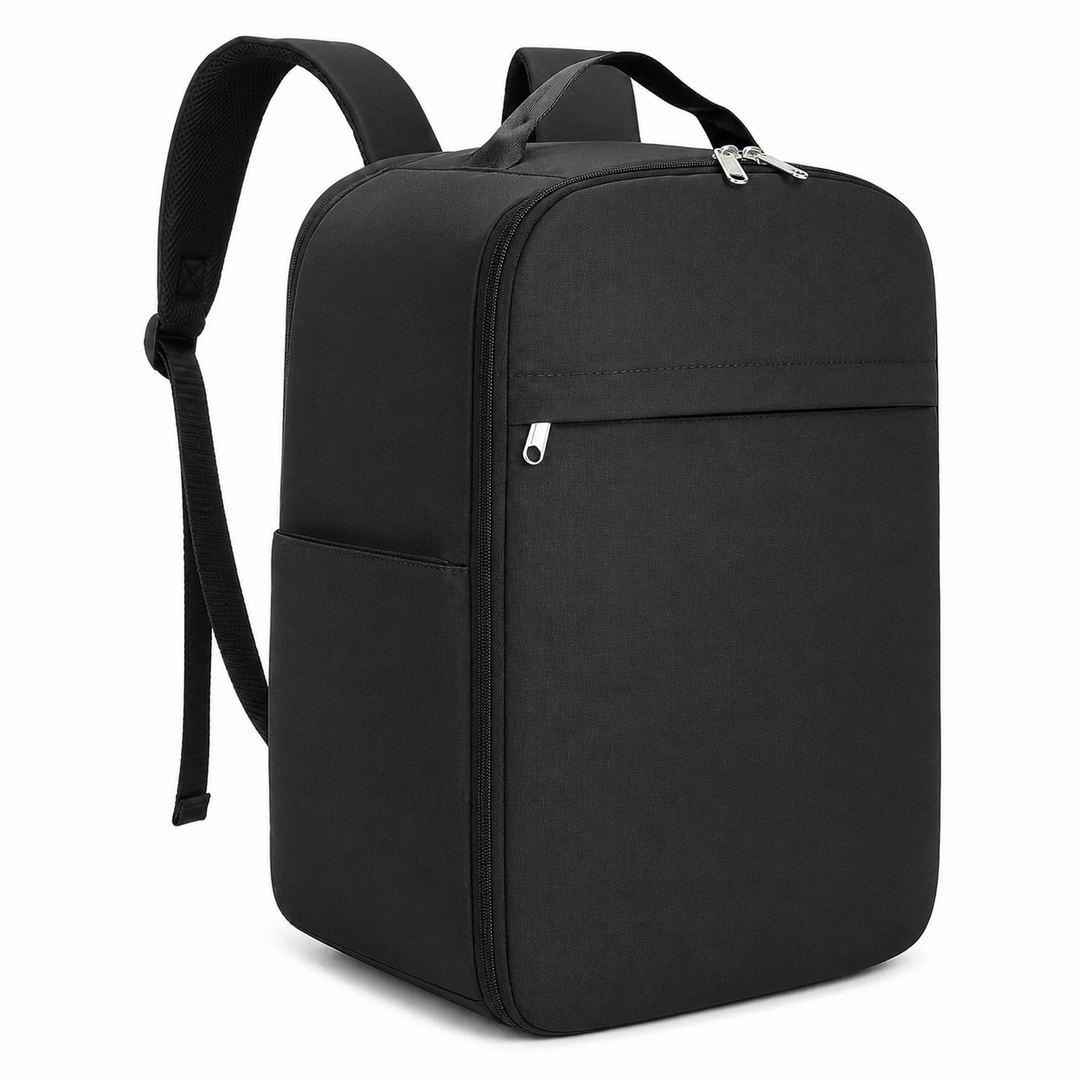 Mochila portátil unisex impermeable para laptops de 15 pulgadas. Ideal para viaje y trabajo, con gran organización.