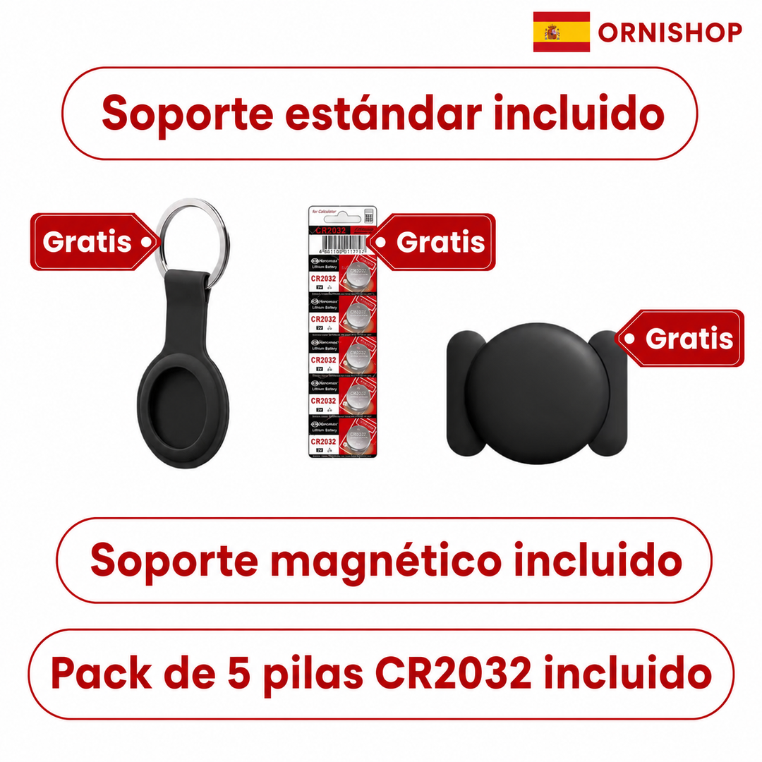 Rastreador GPS para vehículos, instalado discretamente. Solución antirrobo y localizador sin cuotas.