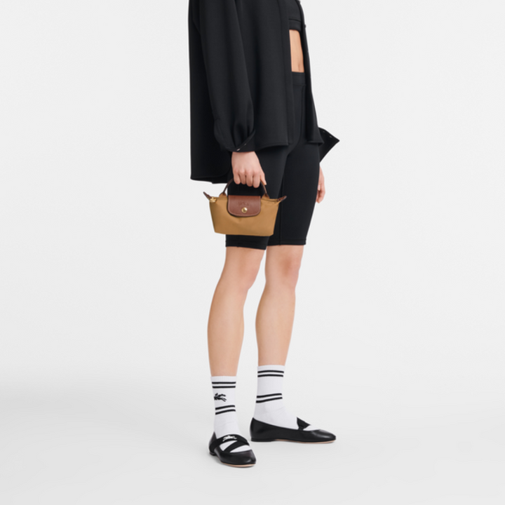 Bolso de hombro mini Élan, poliamida reciclada. Accesorio femenino elegante y sostenible.