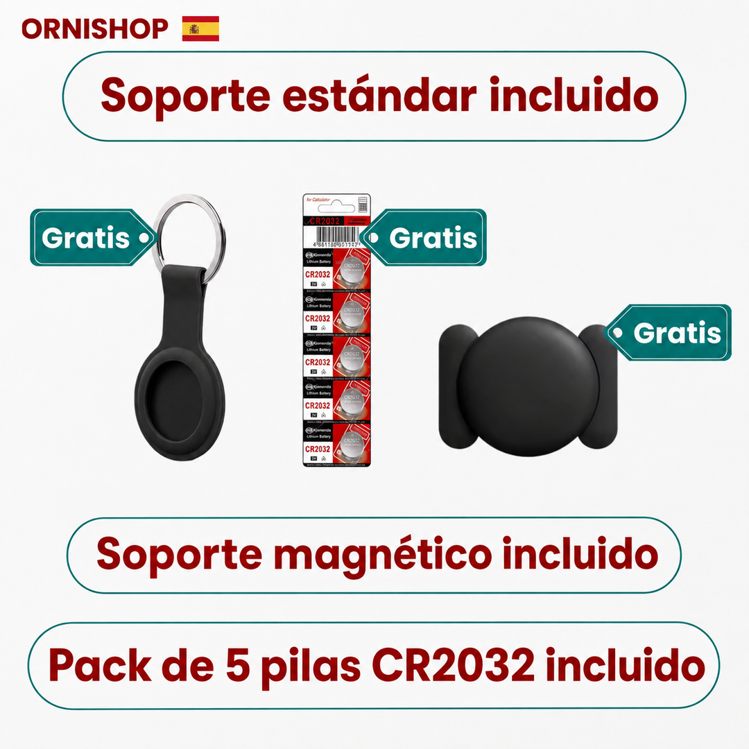 Protege a tu perro o gato: Rastreador GPS para mascotas sin cuotas, con cobertura global.