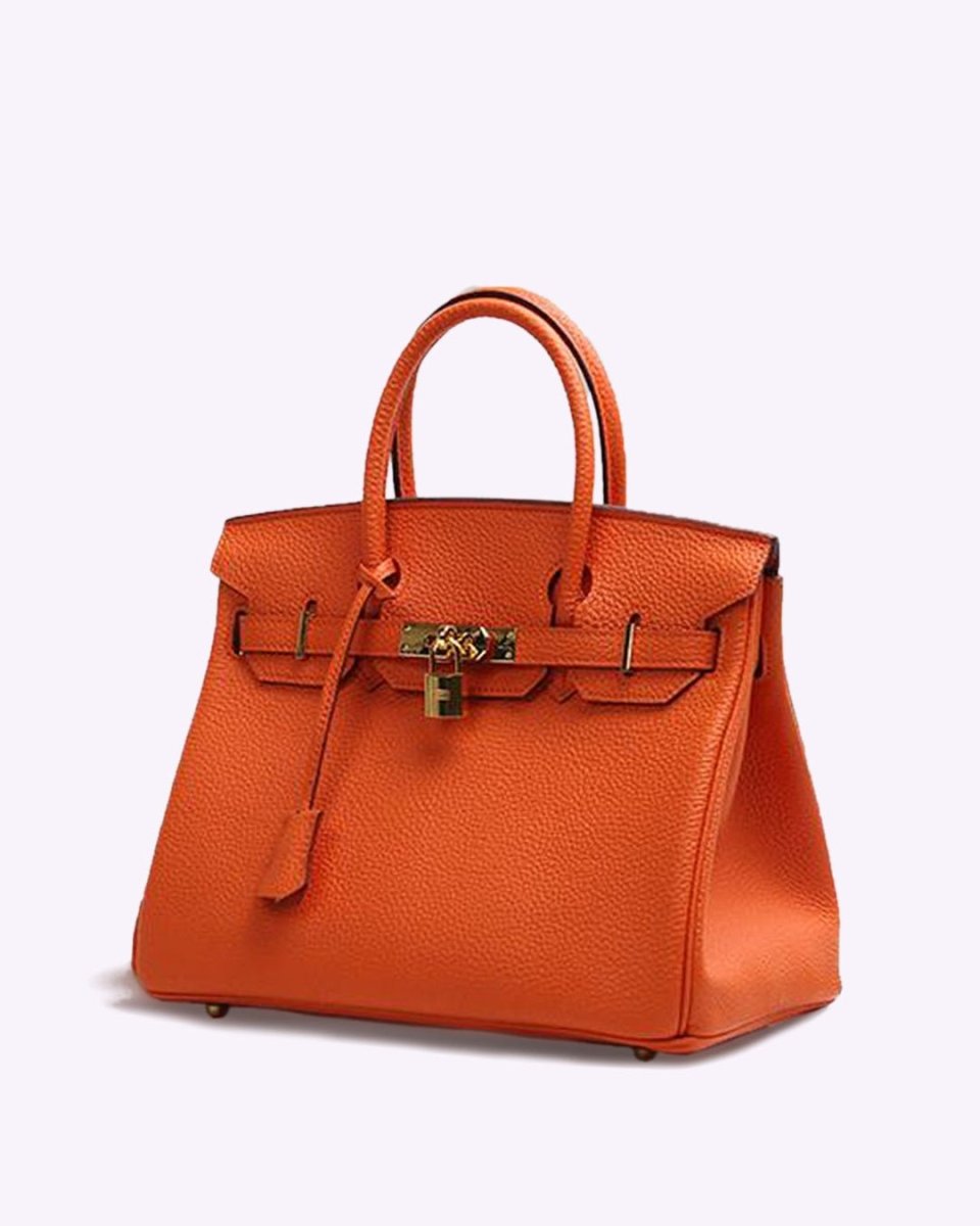 Bolso de mano de estilo elegante para mujer, piel premium y organizador interior. Perfecto para moda.