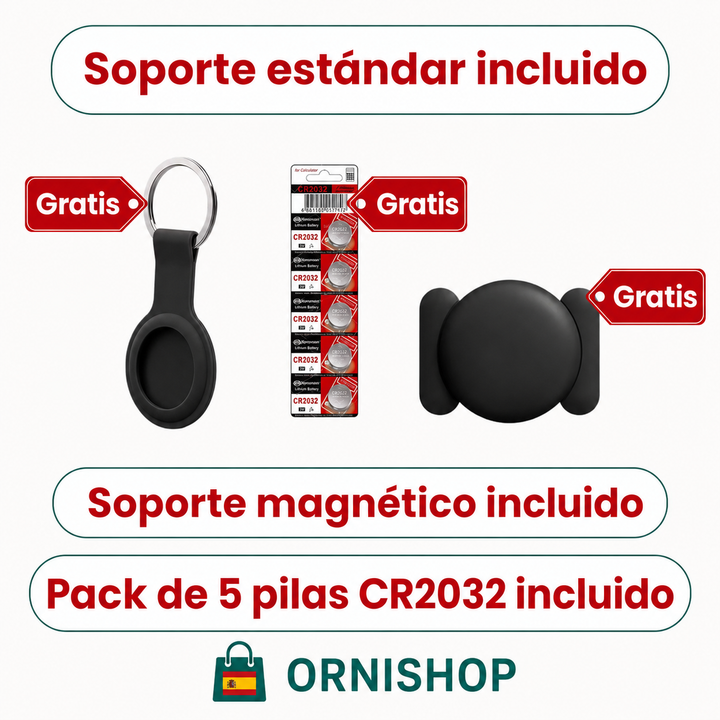 Dispositivo GPS para mascotas, fácil de usar. Proporciona seguimiento mundial y seguridad total.