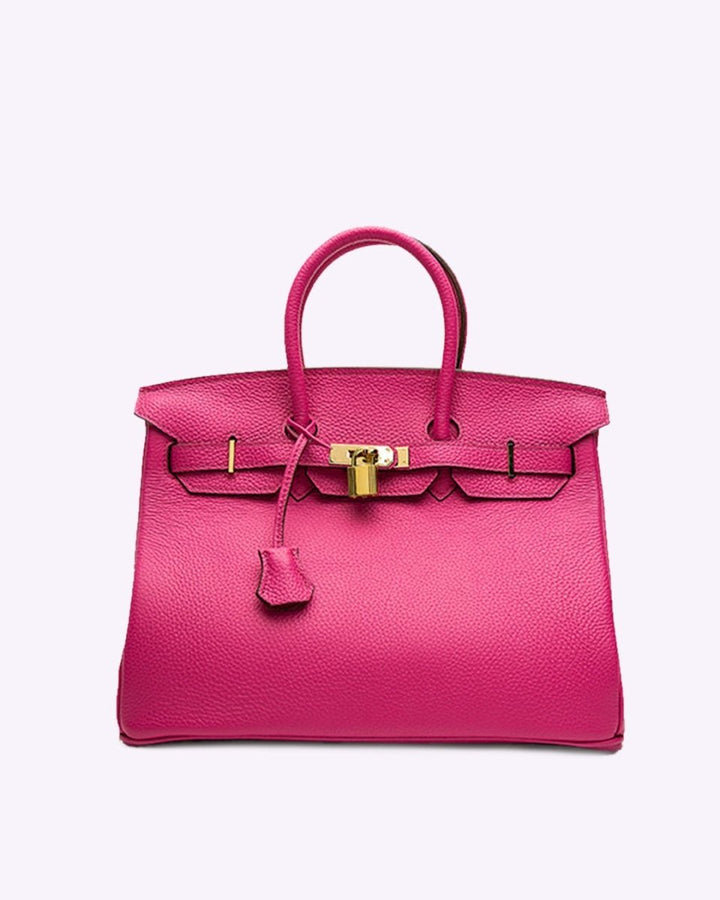 Bolso de mano de piel para mujer, moda y funcionalidad. Organizador premium para un look impecable.