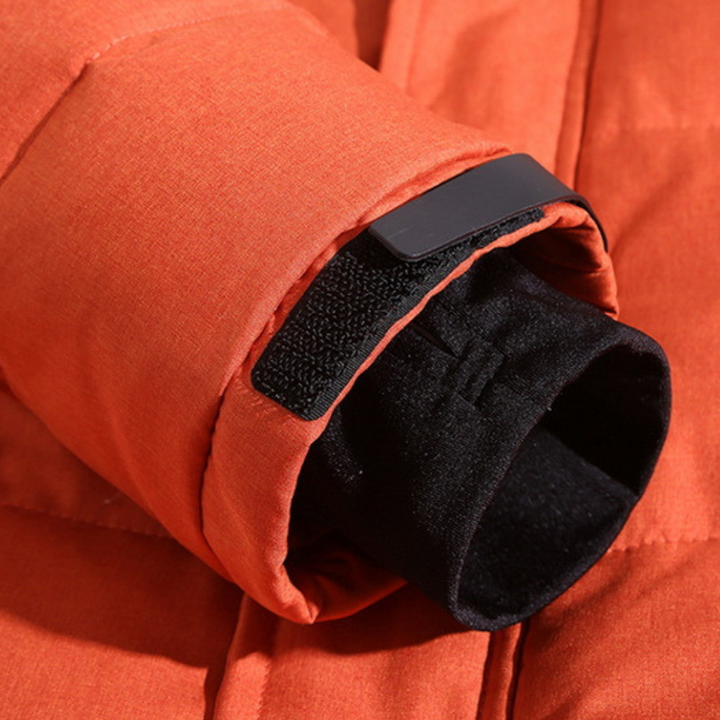 Chaqueta acolchada de hombre, impermeable, térmica, estilo casual, perfecta para protección contra el frío.