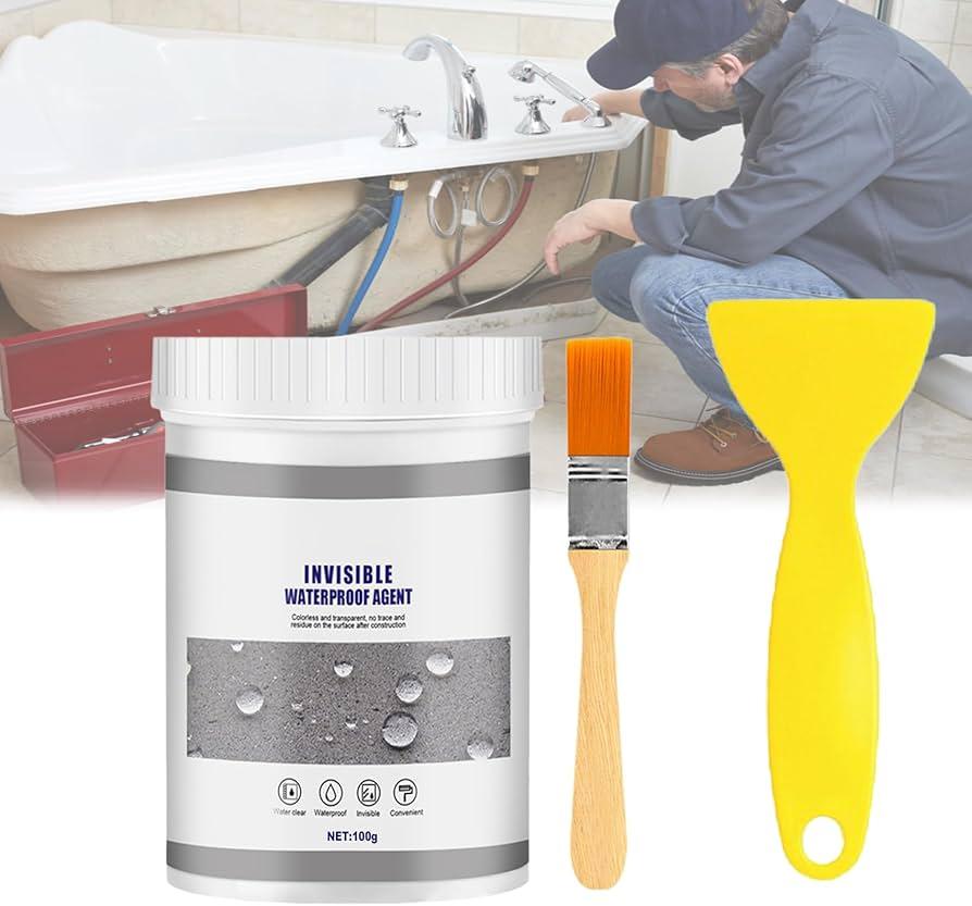 Sellador impermeable profesional para reparaciones en hogar. Ideal para techos y ventanas. Adhesivo de construcción resistente.