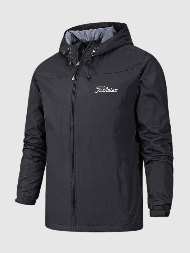 Chaqueta impermeable unisex, ideal para todas las estaciones. Protección avanzada cortavientos de poliéster.