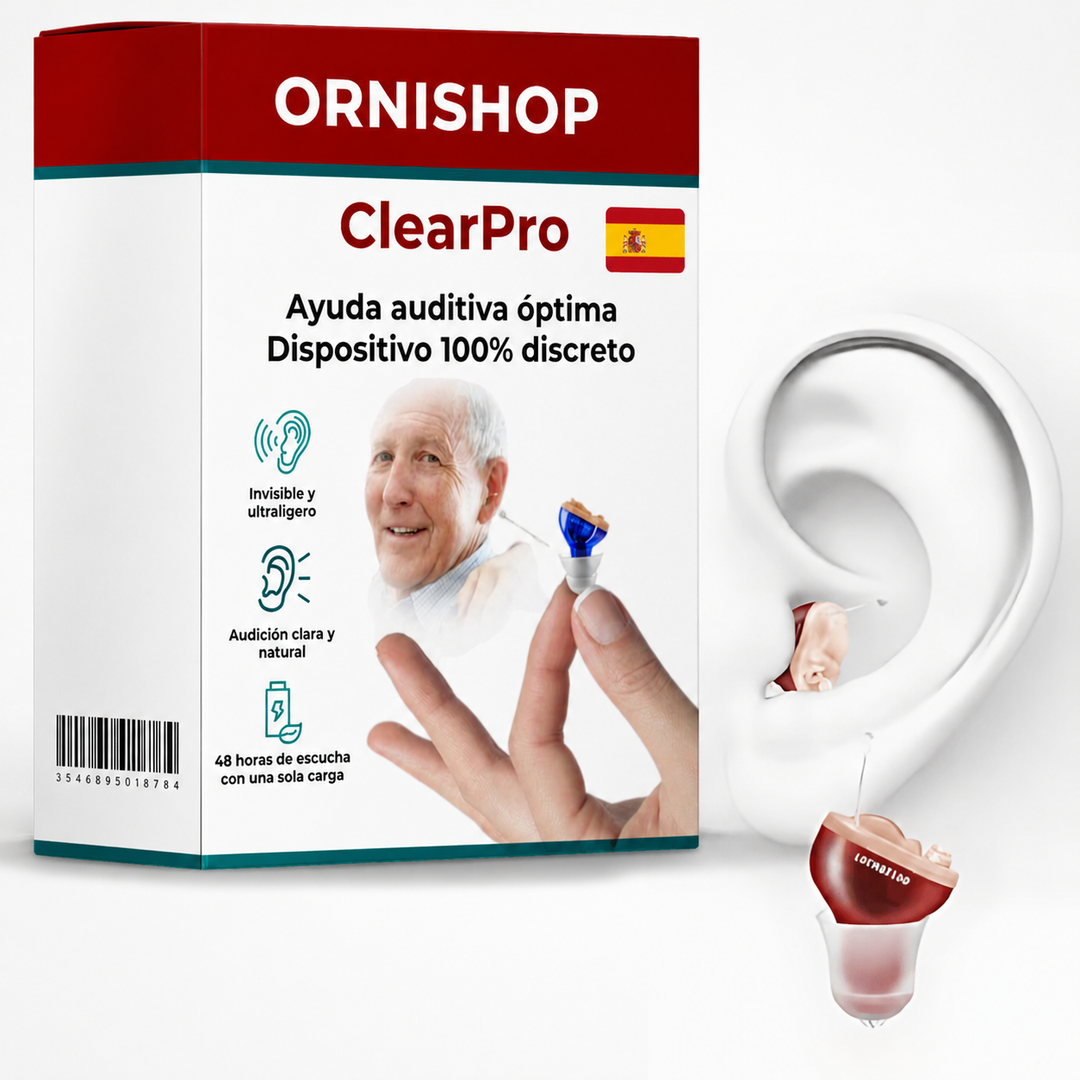 Audífono digital invisible recargable, mejora auditiva discreta para hombres y mujeres.