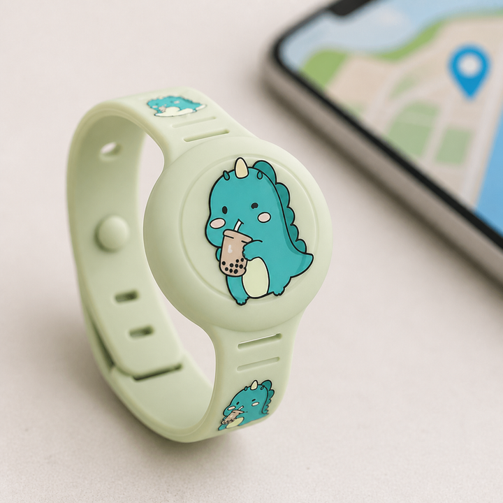 Pulsera GPS para niños, localización en tiempo real. Seguridad infantil con correa ajustable.